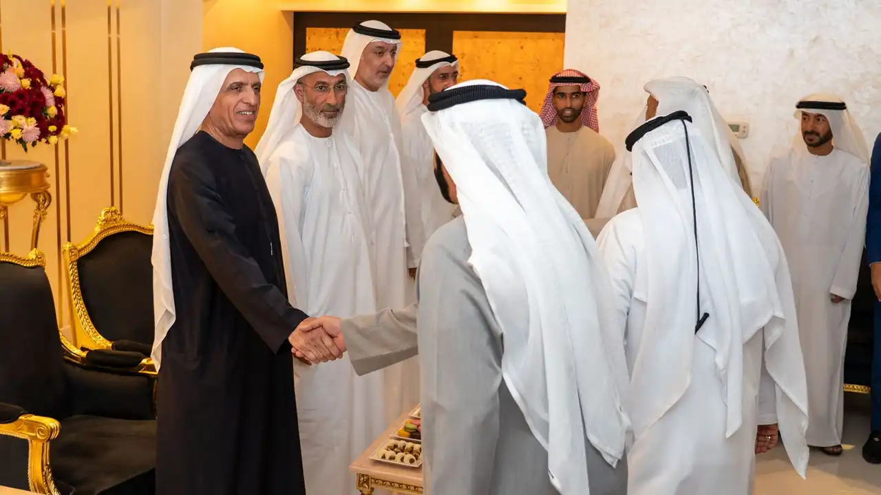 سعود بن صقر يواصل استقبال الوفود والمواطنين المهنئين بمناسبة عيد الأضحى المبارك